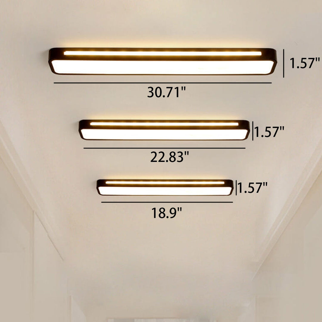 Minimalist LED Flush Mount Ceiling Light