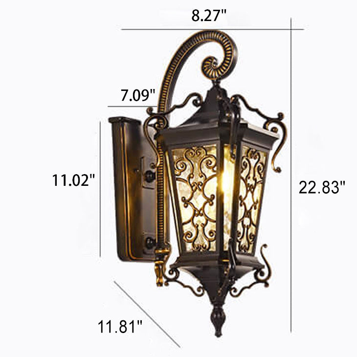 European Waterproof Wall Sconce