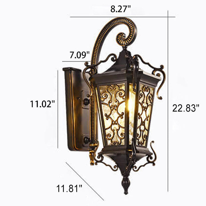 European Waterproof Wall Sconce