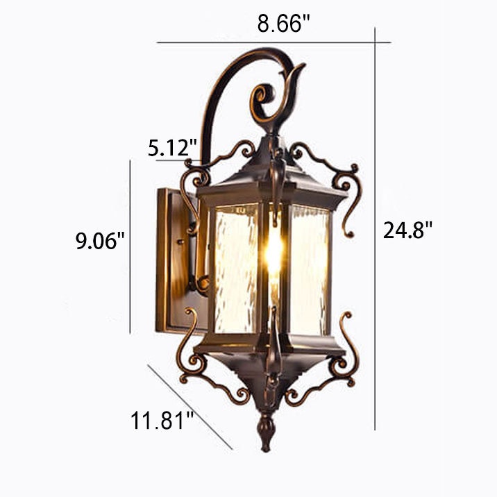 European Waterproof Wall Sconce