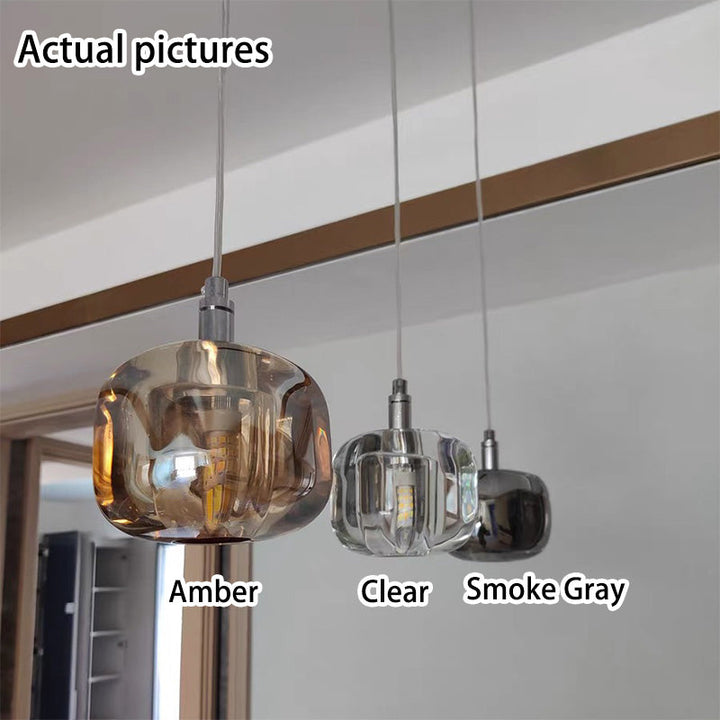 Modern Cube Glass Pendant Light