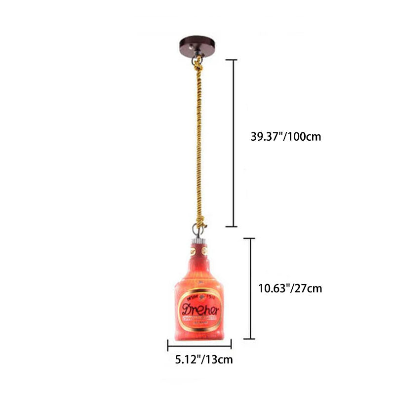 Contemporary Resin Pendant Light