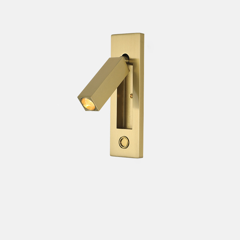 Minimalist Rectangular Aluminum LED Wall Sconce