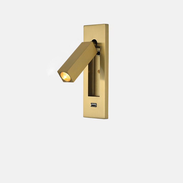 Minimalist Rectangular Aluminum LED Wall Sconce