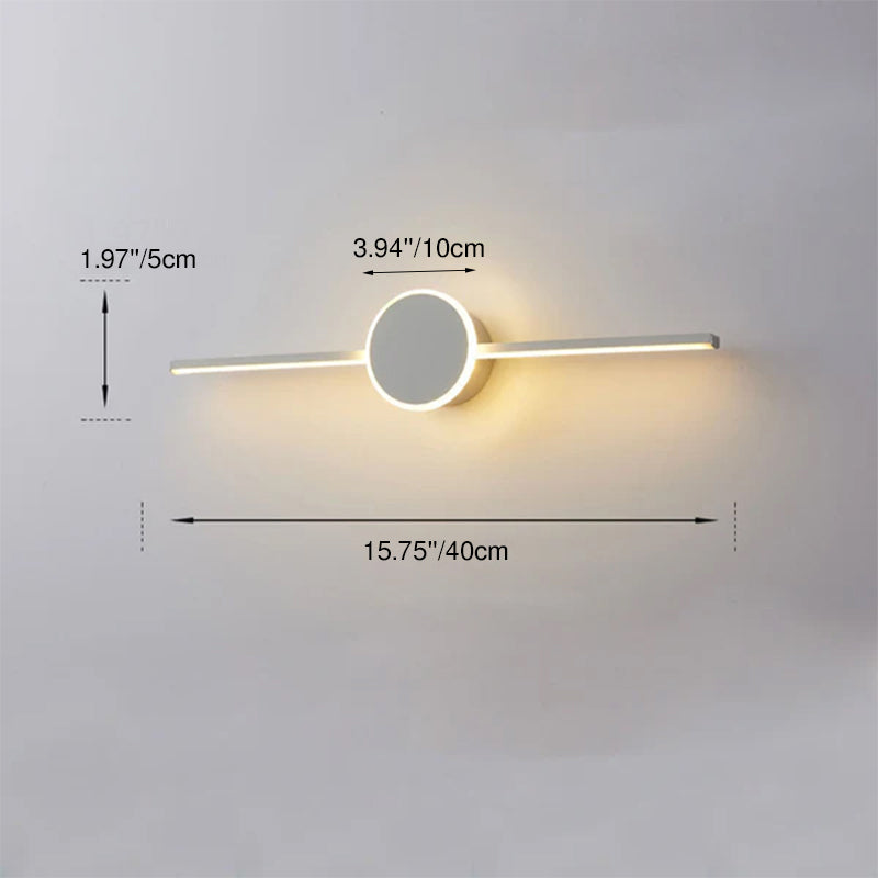 Minimalist Disc LED Vanity Light