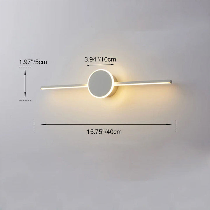 Minimalist Disc LED Vanity Light