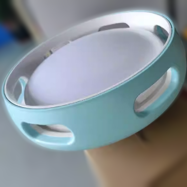 Contemporary Round Acrylic LED Ceiling Fan Light