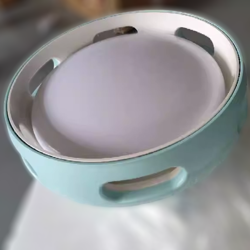 Contemporary Round Acrylic LED Ceiling Fan Light
