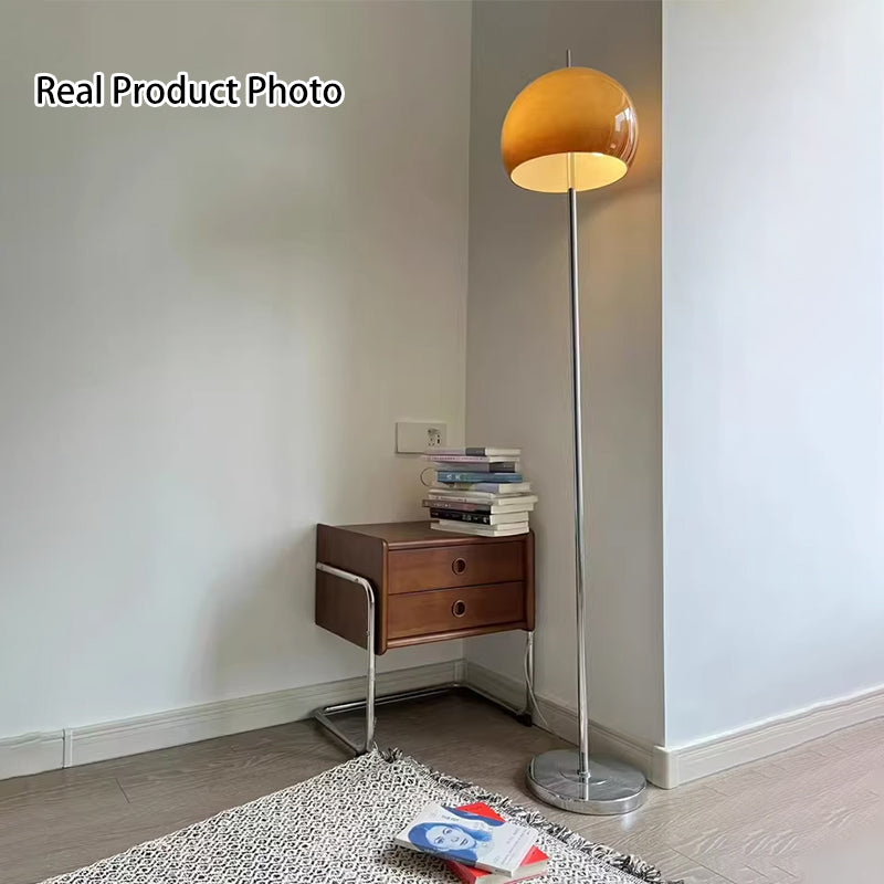 Contemporary Rectangular Stainless Steel Nightstand