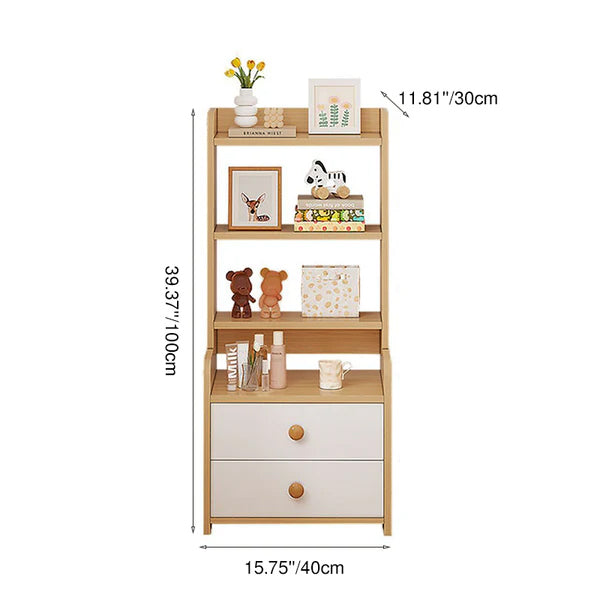 Contemporary Rectangular Nightstand