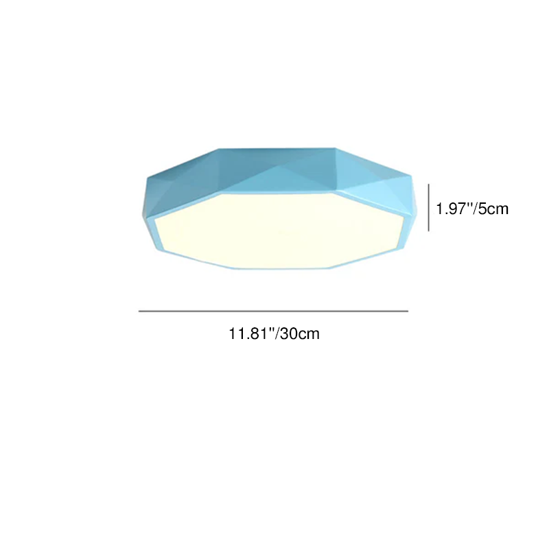 Contemporary Acrylic LED Flush Mount Ceiling Light