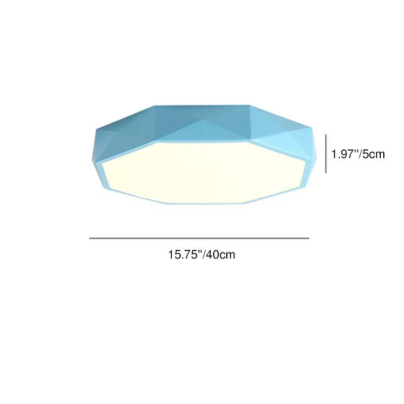 Contemporary Acrylic LED Flush Mount Ceiling Light