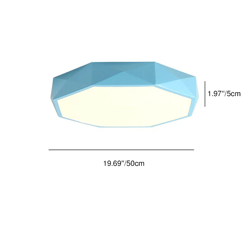 Contemporary Acrylic LED Flush Mount Ceiling Light