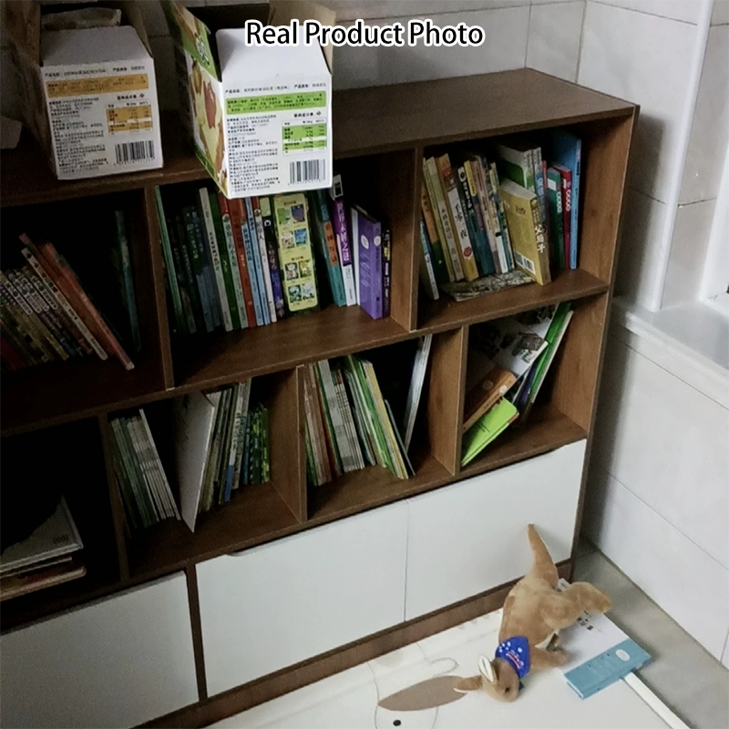 Eco Minimalist Rectangular Solid Wood Storage Cabinet