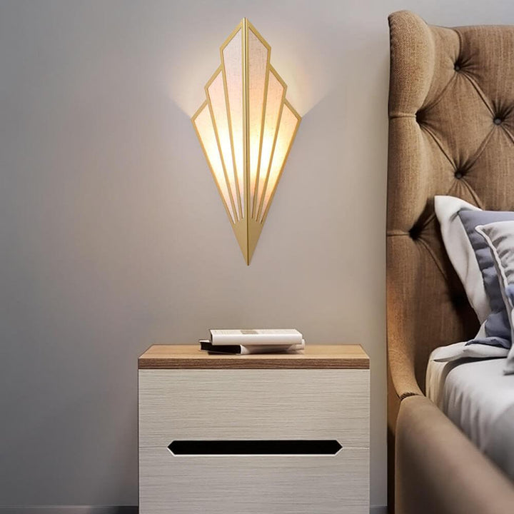 Modern Linen Wall Sconce