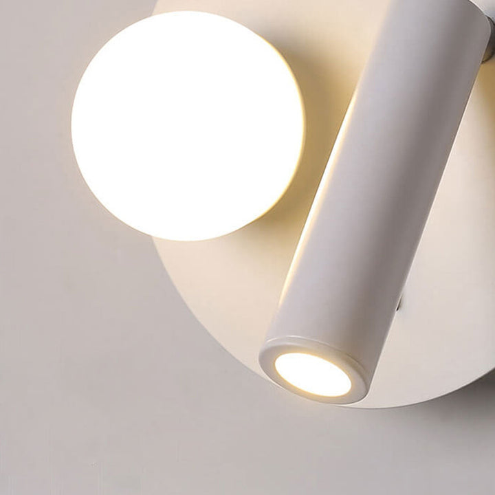 Minimalist Square Acrylic LED Reading Wall Light