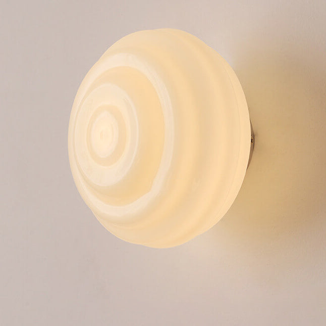 Nordic Round Glass Wall Sconce
