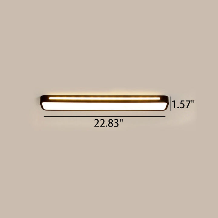 Minimalist LED Flush Mount Ceiling Light