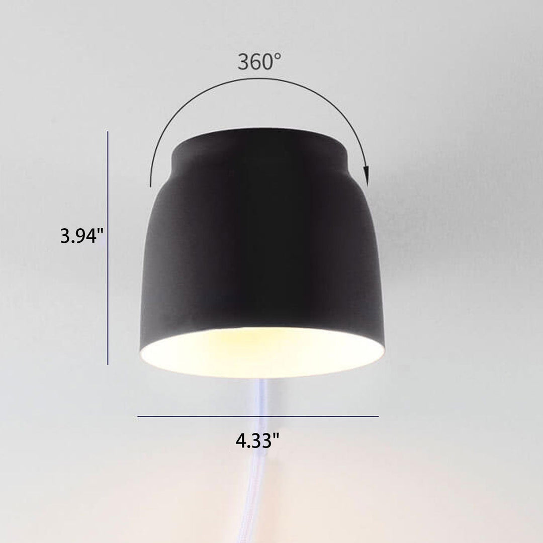 Minimalist Column Rotatable Wall Sconce