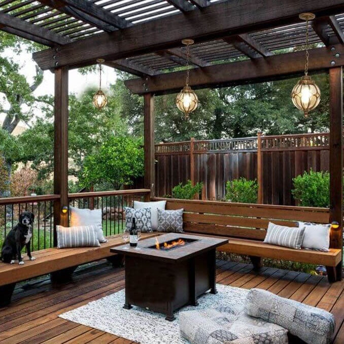 Retro Spherical Waterproof Pendant Light