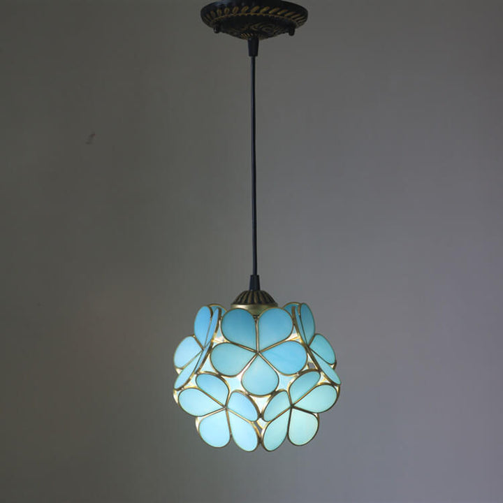 Vintage Glass Pendant Light