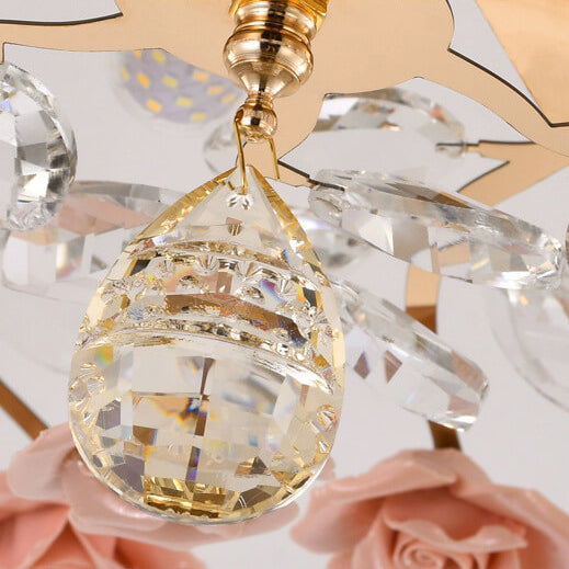 Modern Ceramic 8-Light Chandelier