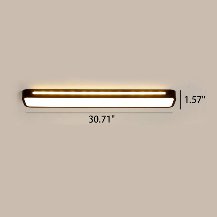 Minimalist LED Flush Mount Ceiling Light