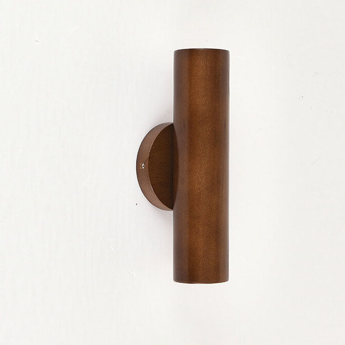 Modern Solid Wood LED Wall Sconce