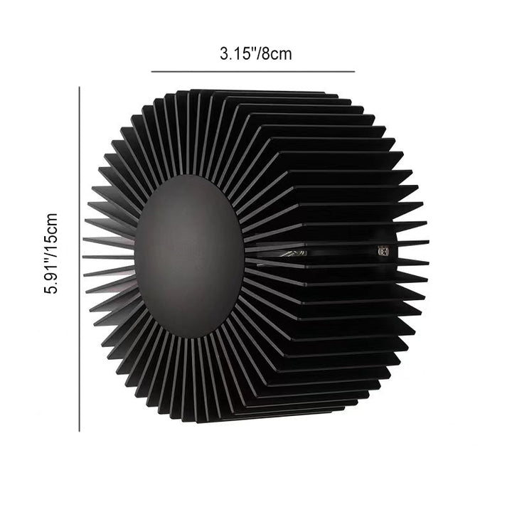 Minimalist Flower Aluminum LED Wall Sconce