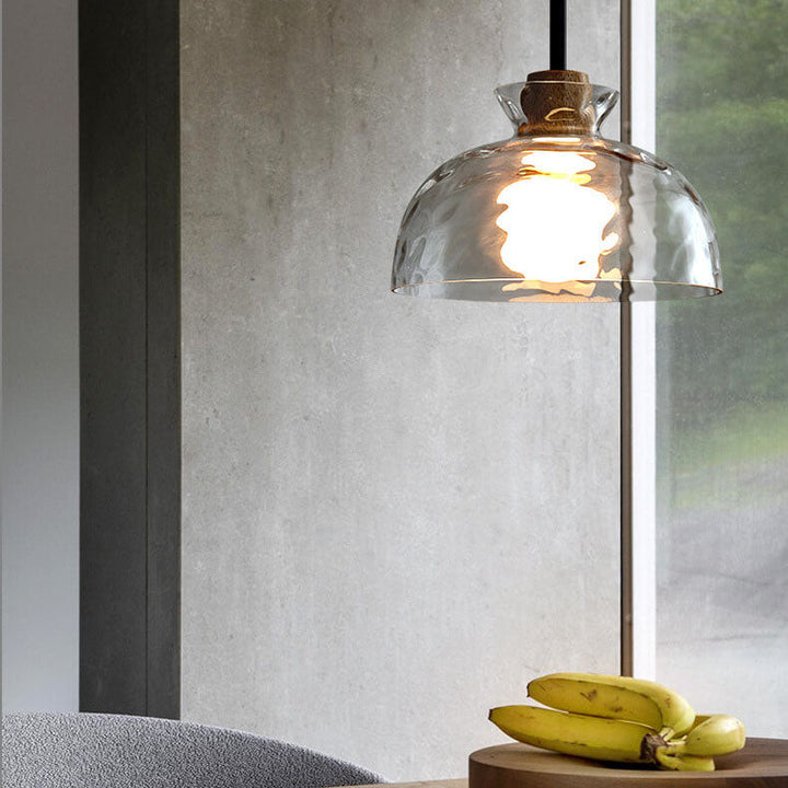 Minimalist Glass Pendant Light