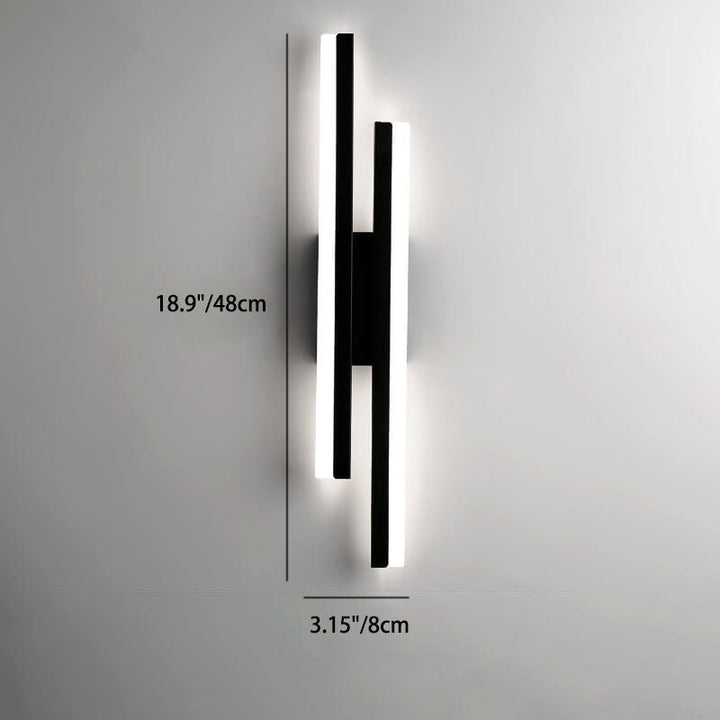 Lines Minimalist Acrylic LED Wall Sconce