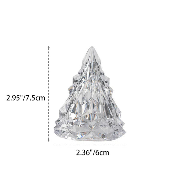 Clear Christmas Tree Night Light