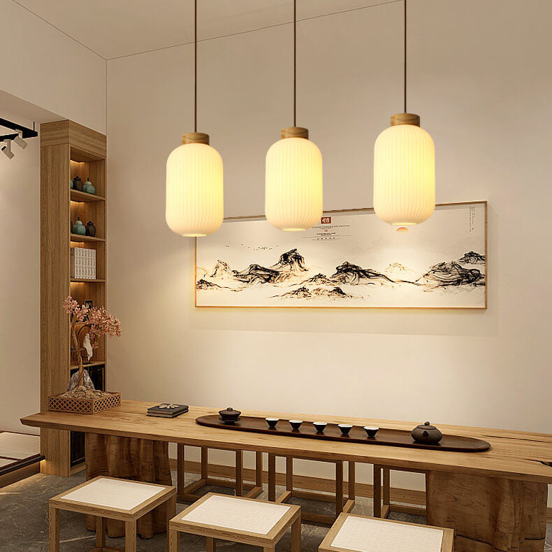 Retro Glass Pendant Light