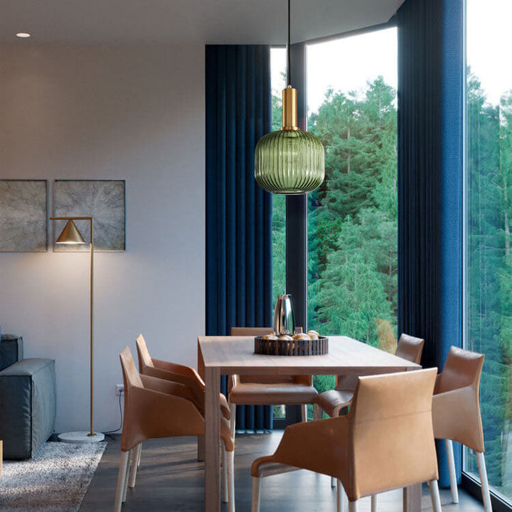 Minimalist Lantern Glass Pendant Light