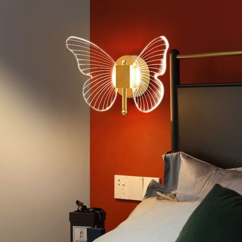 Nordic Butterfly Acrylic LED Wall Sconce