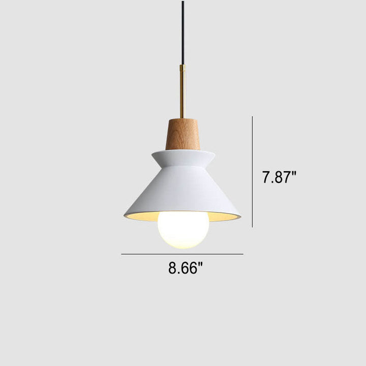 Minimalist Wood Pendant Light