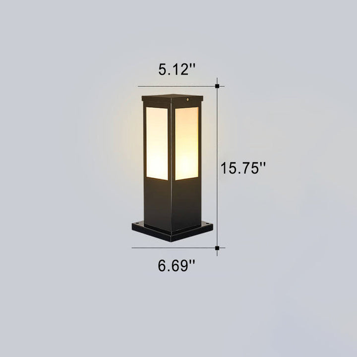 Modern Square Waterproof Garden Light