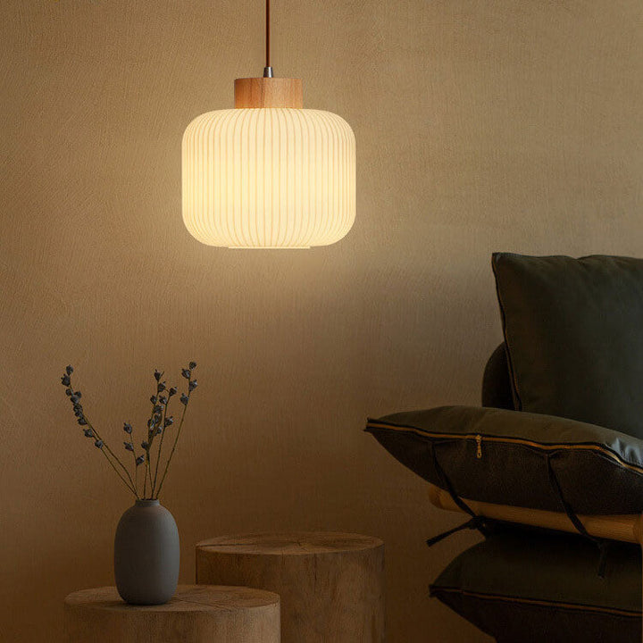 Retro Glass Pendant Light