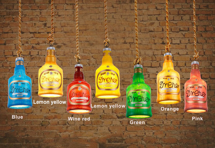 Contemporary Resin Pendant Light