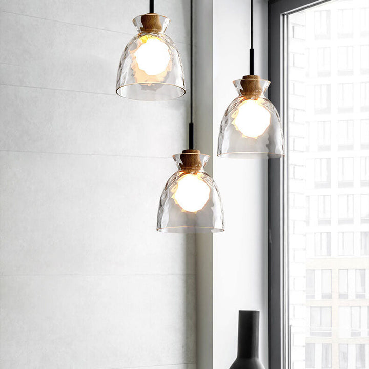 Minimalist Glass Pendant Light