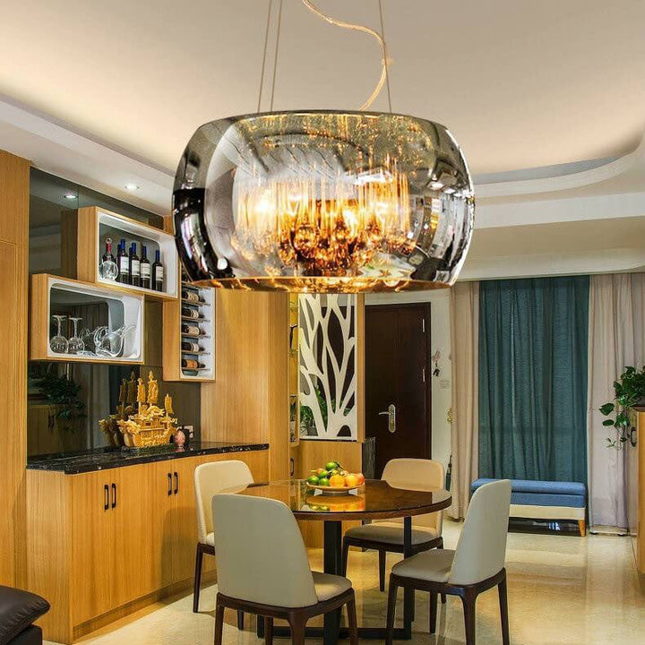 Modern Crystal 6-Light Chandelier