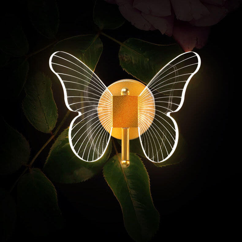 Nordic Butterfly Acrylic LED Wall Sconce