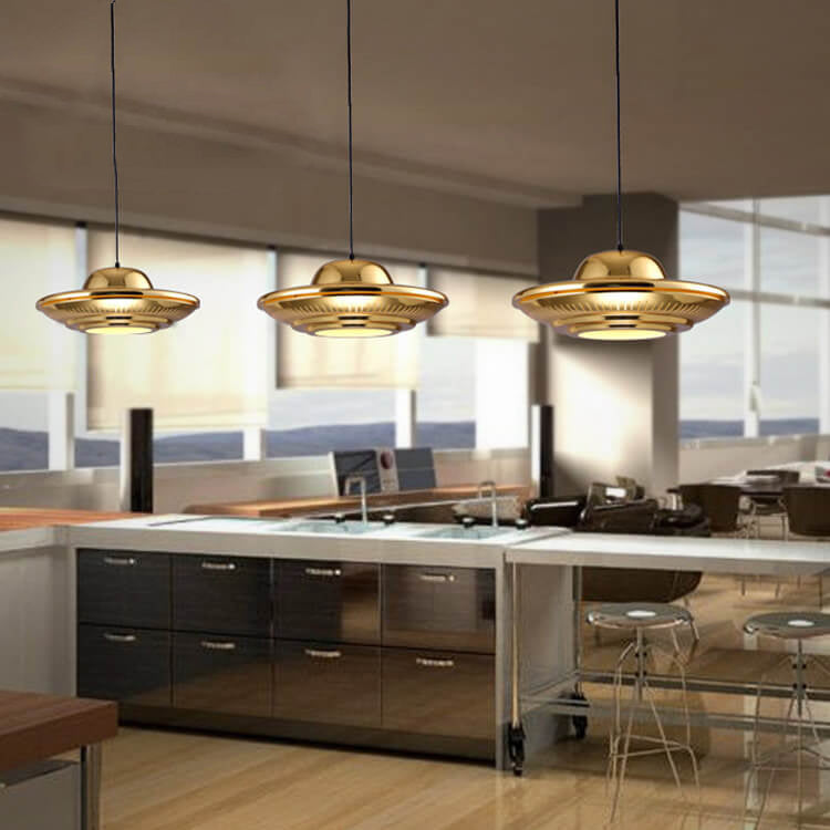 Industrial Iron Pendant Light Vintage