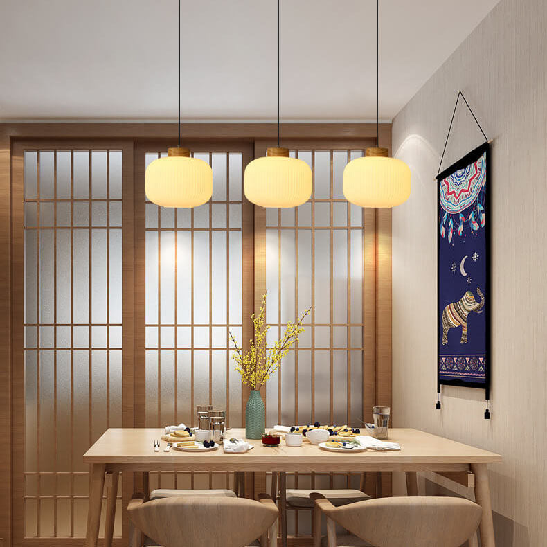 Retro Glass Pendant Light