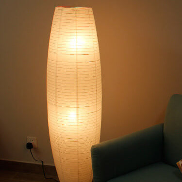 Minimalist Column 2-Light Floor Lamp
