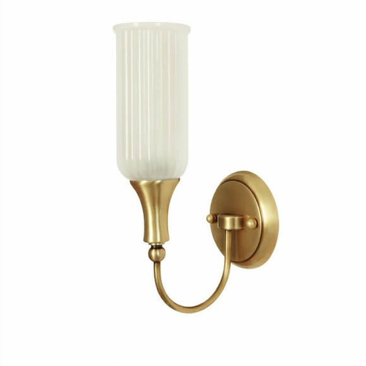 Vintage Brass 2-Light Wall Sconce