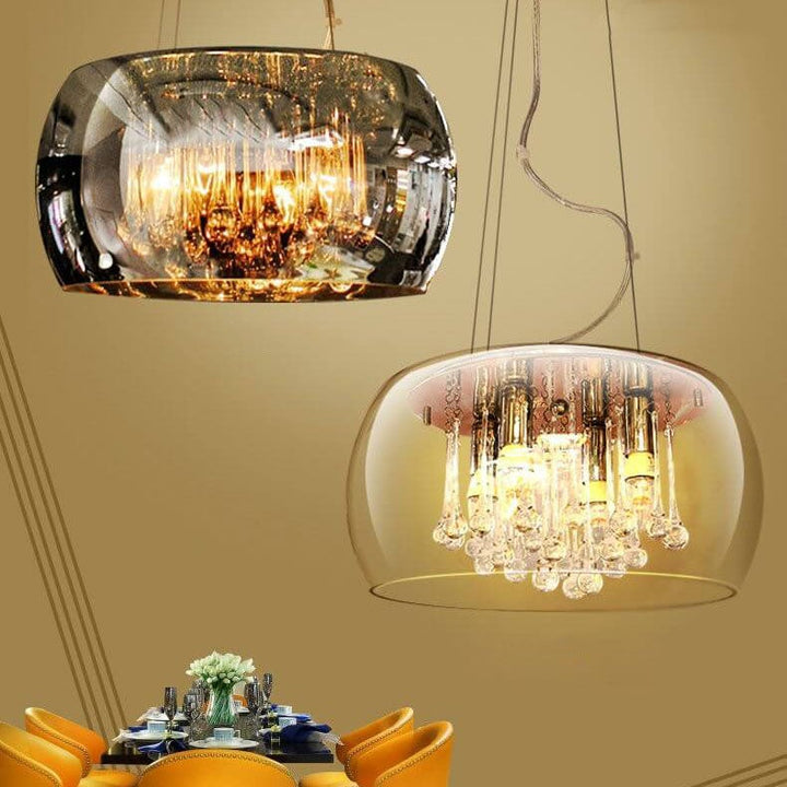 Modern Crystal 6-Light Chandelier
