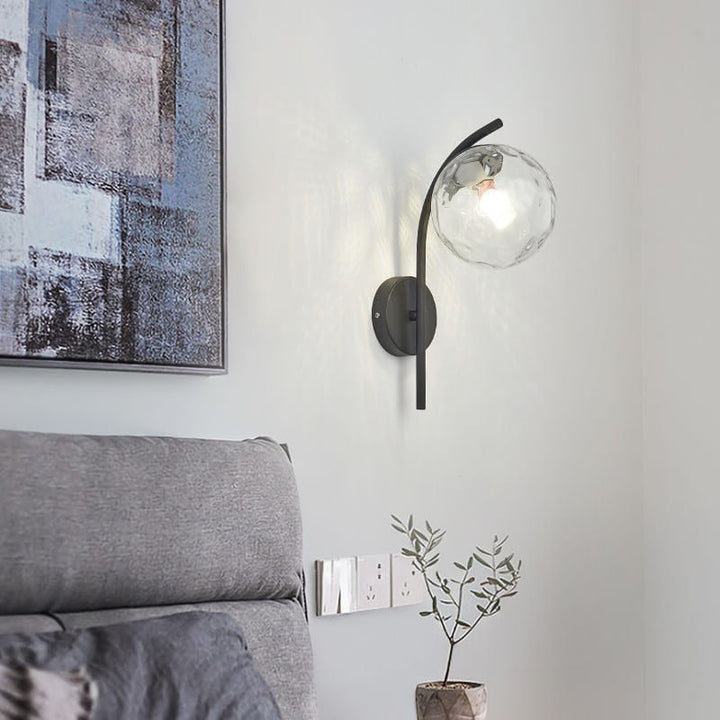 Nordic Globe Glass Wall Sconce