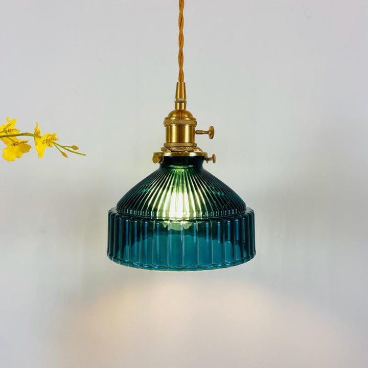 Nordic Dome Brass Pendant Light
