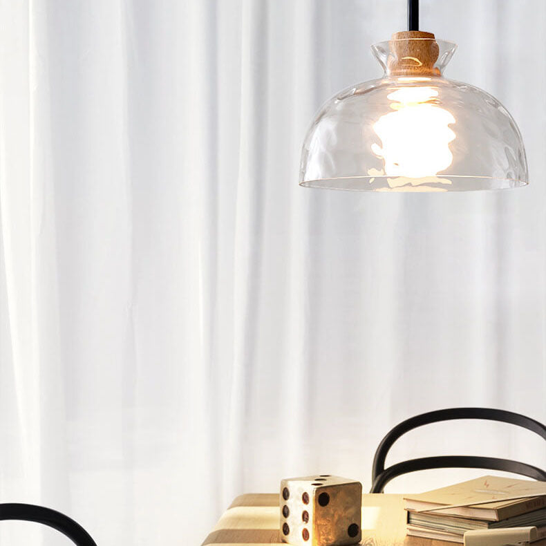 Minimalist Glass Pendant Light